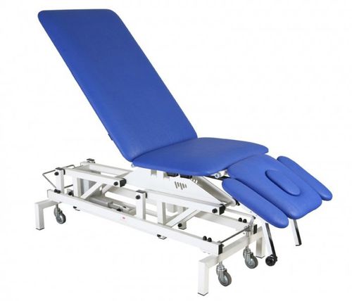 Mesa de exame eletro-hidráulica - MONDIAL 5 - Wesseling - com altura regulável / com encosto regulável / Trendelenburg