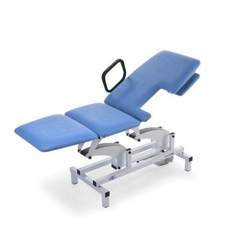 Mesa de exame para ecocardiografia - OPTIMUS 3 ECHO - Wesseling - eletro-hidráulica / com altura regulável / com encosto regulável