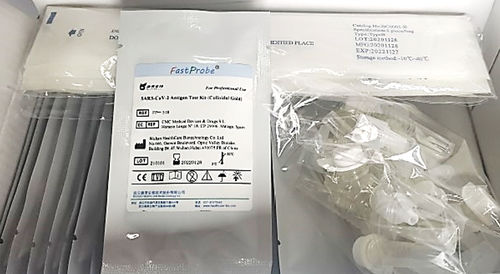 Teste rápido de COVID-19 - RP-318 - Wuhan HealthCare Biotechnology Co., Ltd. - de antígeno / de SARS-COV-2 / nasofaríngeo