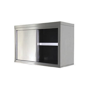 Armário para hospital - Qualiaço - para clínica veterinária / com portas de correr / de parede
