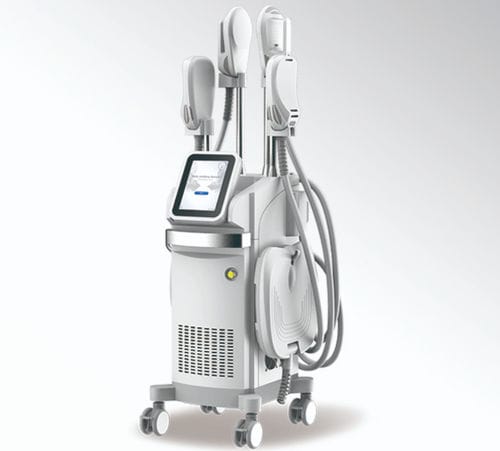 Aparelho de contorno corporal por eletroestimulação muscular - HS-591 - Shanghai Apolo Medical Technology - com carrinho