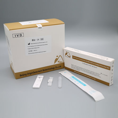 Teste rápido de COVID-19 - 01-01-0003 - Beijing OriginGene-Tech Biotechnology Co.,Ltd - de parainfluenza / de adenovírus / de Influenza A