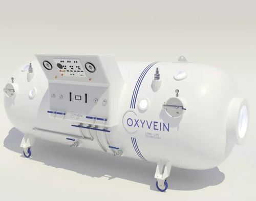 Cápsula hiperbárica para descompressão - Oxydeco - Oxyvein Hyperbaric - com rodízios / multipaciente