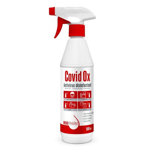 Desinfetante para pisos e outras superfícies - CovidOx  - MidoPharm - líquido / 500 ml / à base de álcool