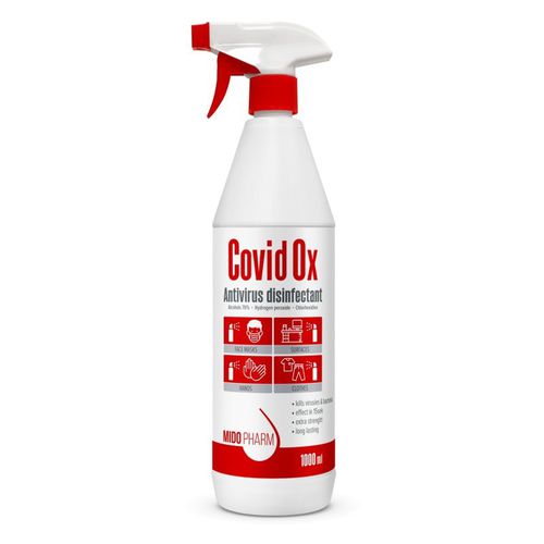 Desinfetante para pisos e outras superfícies - CovidOx  - MidoPharm - líquido / 1.000 ml / à base de álcool