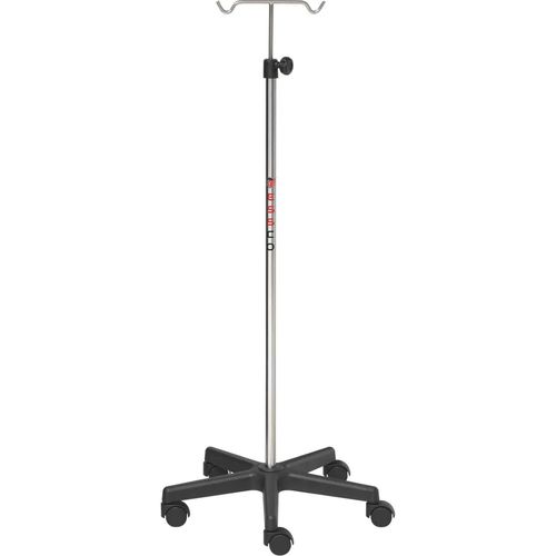 Suporte para soro com rodízios - 822 - ESSCO - 2 ganchos