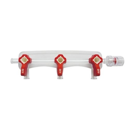 Manifold para infusões múltiplas de 3 vias - Ares Medikal