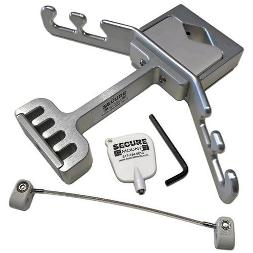 Organizador de cabos para suporte de soro - SM07-CMS-AS - Secure Mount - montado em pólo / de 4 lugares / em alumínio