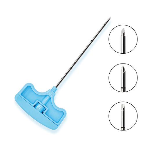 Agulha de punção - BMN-B - Shanghai SA Medical & Plastic Instruments - para biópsia da medula óssea / estéril