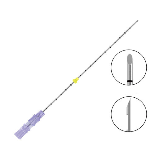 Agulha para biópsia histológica - SLOTTING - Shanghai SA Medical & Plastic Instruments - para biópsia de tecidos moles / para biópsia citológica / ecogênica