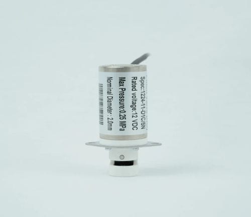 Válvula para o setor médico - 1224 series - Shenzhen Keyto Fluid Technology Co., Ltd. - com solenoide / cinza