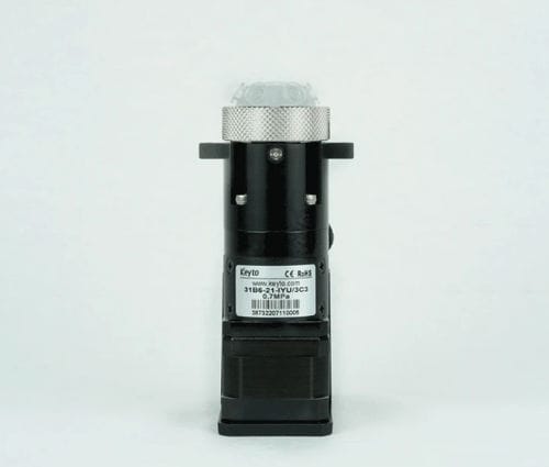 Válvula rotativa - 31 series - Shenzhen Keyto Fluid Technology Co., Ltd. - para o setor médico / preta