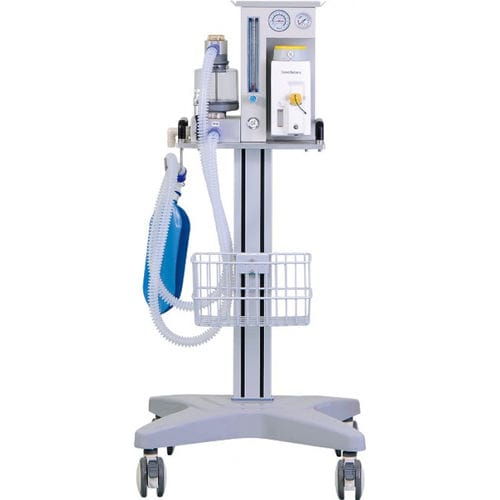 Aparelho de anestesia veterinária com carrinho - DM-6C - Nanjing Superstar Medical Equipment
