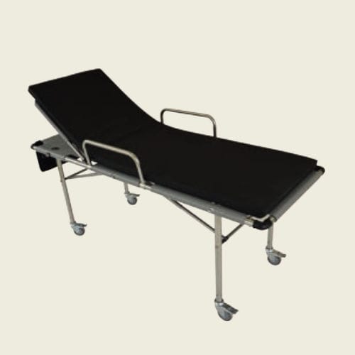 Cama médico-hospitalar - U-PROJECT - manual / com altura fixa / com rodízios