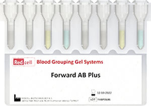 Kit de teste de tipagem sanguínea - RCFP - Redcell Biotechnology - de sangue