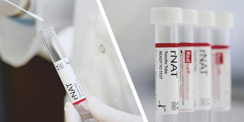 Tubo de coleta de transferência - rNAT-VTM - Redcell Biotechnology - para laboratório / cilíndrico