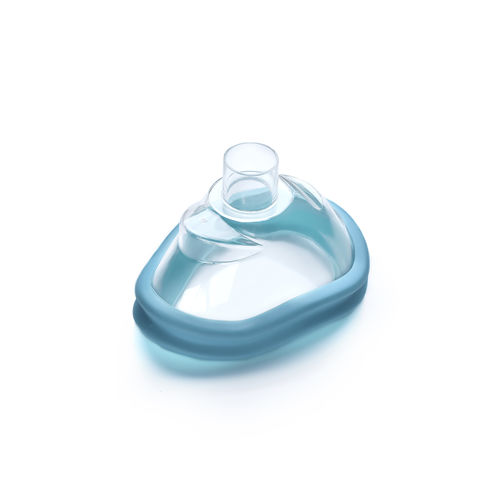 Máscara de anestesia em PVC - Hisern Medical - sem látex / descartável / transparente