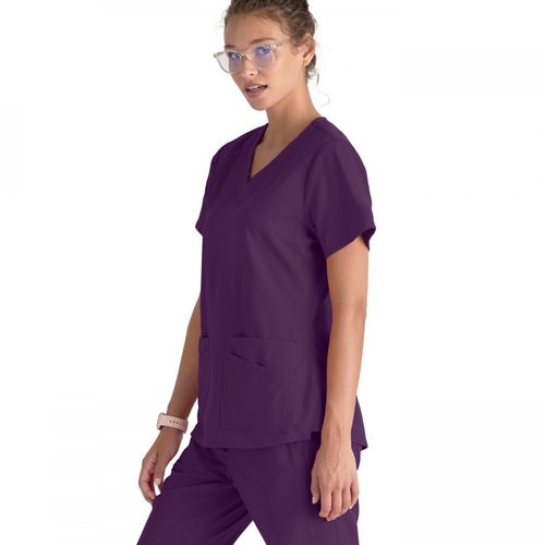 Camisa hospitalar de mulher - 003234 - Enfermania - L / S / M