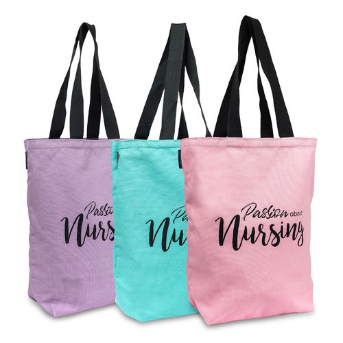 Bolsa para pertences de paciente - 001490 - Enfermania - para enfermeiros / com alça para tiracolo / em algodão