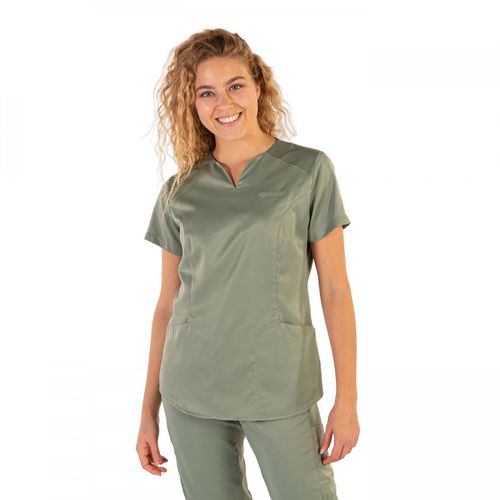 Camisa hospitalar de mulher - 000127 - Enfermania - L / S / M