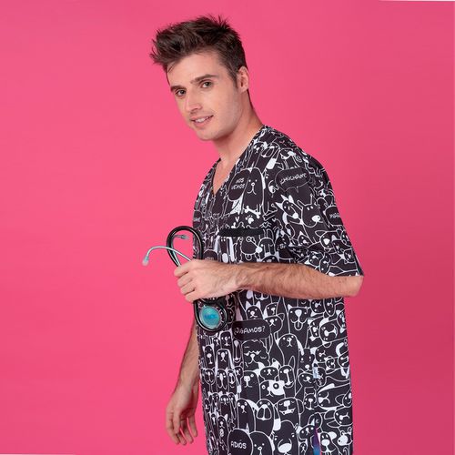 Camisa hospitalar unissexo - 8813 series - Enfermania - L / S / M