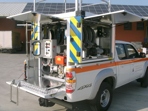Estação de descontaminação móvel - NBCR - Stem Technology