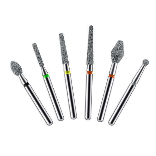 Fresa odontológica - 858 534 012 - Metè - diamantada / de corte