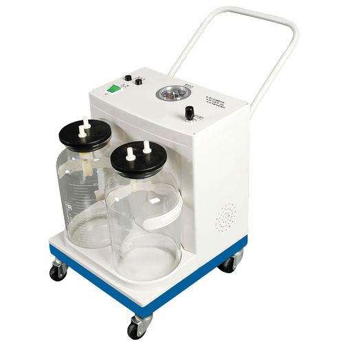 Aspirador cirúrgico elétrico - XS-23D-1 - Xindray Medical - com rodízios