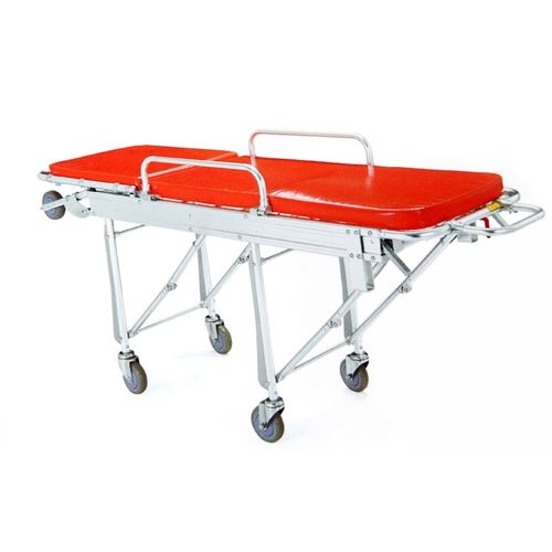 Carro-maca de emergência - XF663 - Foshan Xufeng Medical Technology Co., Ltd. - para transferência de pacientes / manual / dobrável