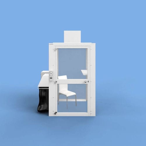 Sala de isolamento de contenção biológica - ISOLA TRIAGE - Kleanlabs - para o setor médico