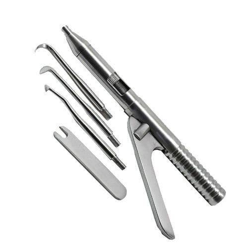 Instrumento de remoção para coroas dentárias - PS-J-042 - Peak Surgicals
