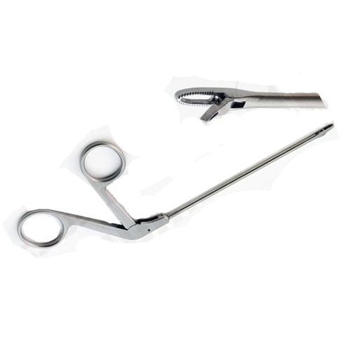Pinça para otorrinolaringologia - PS-NS-0013 - Peak Surgicals - cirúrgica / reta / em aço inoxidável