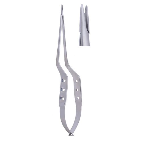 Porta-agulha para cirurgia oftalmológica - PS-2009A - Peak Surgicals - descartável