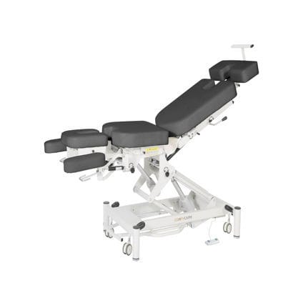 Maca de quiropraxia elétrica - ATSU - NHC Medical & Beauty - com rodízios / com encosto regulável / com apoio de cabeça