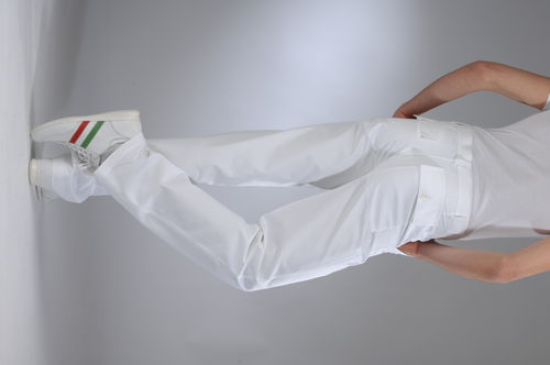 Calça hospitalar de homem - PERTH - Pastelli - em algodão / respirável / lavável