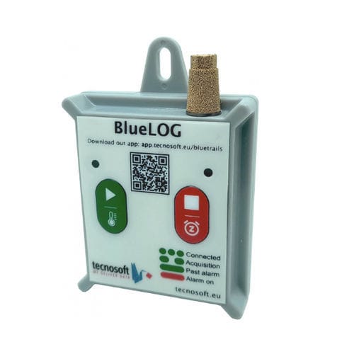 Registrador de dados de temperatura - BlueLOG XRH - Tecnosoft SRL - de umidade / de laboratório / de produtos farmacêuticos