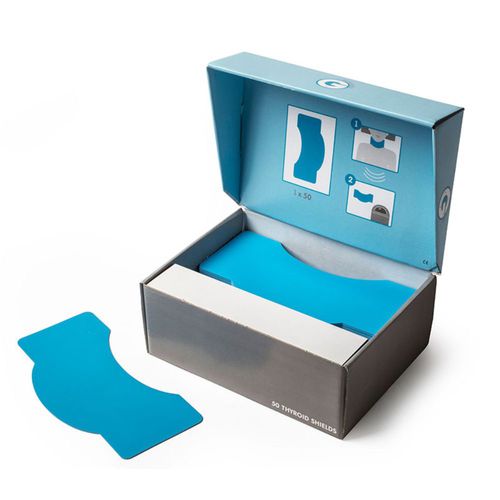 Colar de tireóide de proteção radiológica 0,125 mm - 2921 - ProtecX Medical