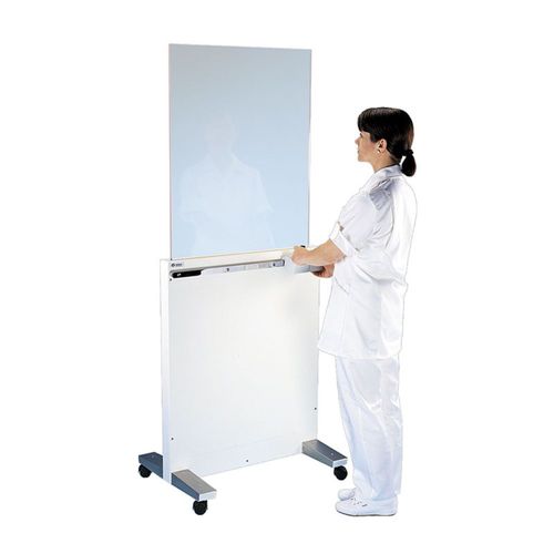 Biombo de proteção radiológica de raios X - 2832 - ProtecX Medical - móvel / com visor