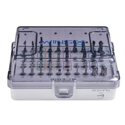 Kit de instrumentos para implante dentário - Biosafin