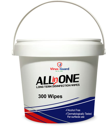 Lenços umedecidos para pisos e outras superfícies - Bulk Pack - Virus Guard Dezenfektan Sti Ltd - emb. 300 unidades