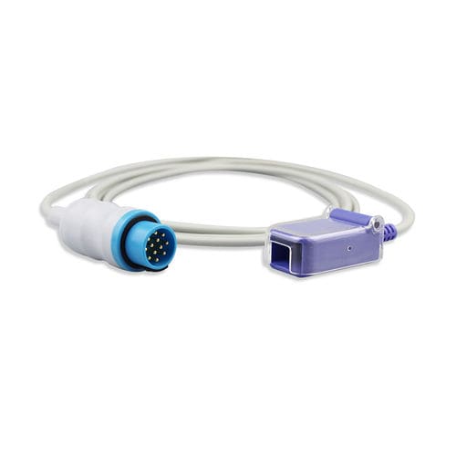 Cabo adaptador SpO2 multiposição - AMD-SC-NX0116-L - Shenzhen Amydi-med Electronics Tech - reutilizável