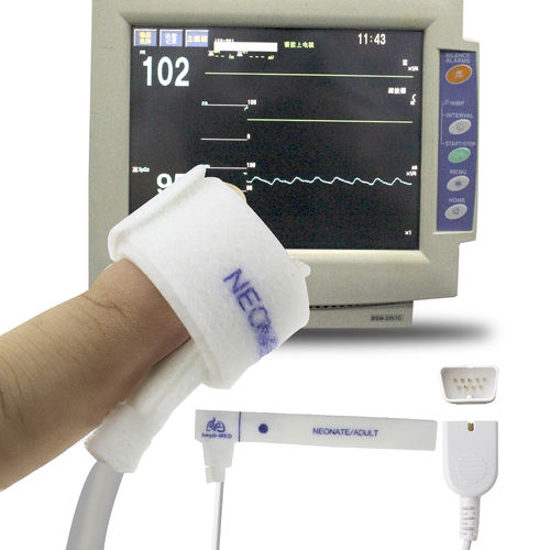Sensor de SpO2 para dedo da mão - AMD-DS-AS0009-1  - Shenzhen Amydi-med Electronics Tech - multiposição / para pé / dedo do pé