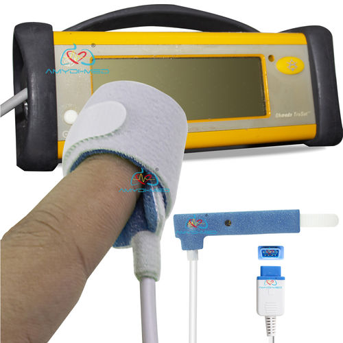 Sensor de SpO2 para dedo da mão - AMD-DS-AS0028-1 GE-TruSingnal  - Shenzhen Amydi-med Electronics Tech - multiposição / para pé / dedo do pé