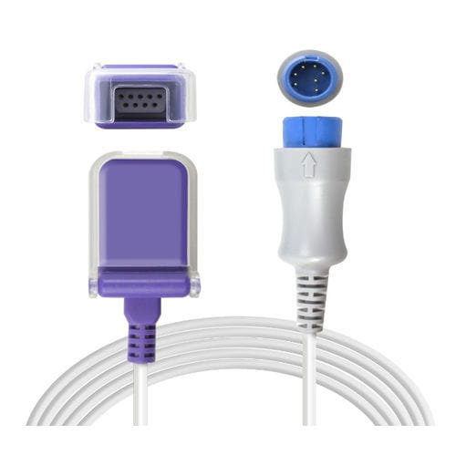 Cabo adaptador SpO2 multiposição - AMD-SC-EX0065-L - Shenzhen Amydi-med Electronics Tech - veterinário / por refletância / por transflectância