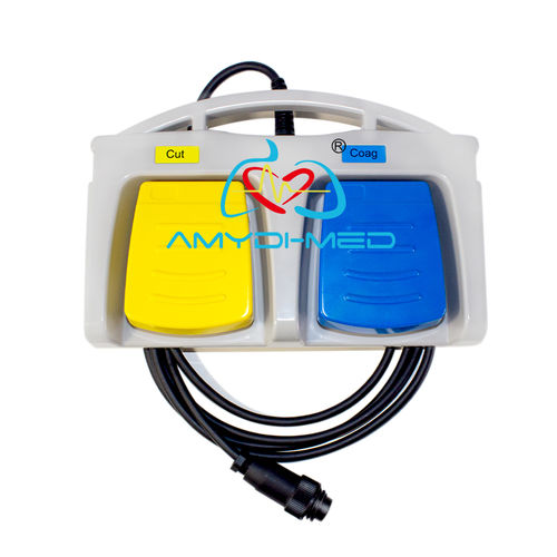 Pedal de comando para bisturi elétrico - AMD-HE-PS6501-03-S - Shenzhen Amydi-med Electronics Tech - elétrico / duplo