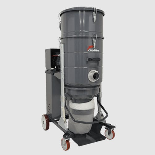 Aspirador para a indústria farmacêutica - XTRACTOR 75 AF - DELFIN - móvel / compacto / com sistema de filtragem