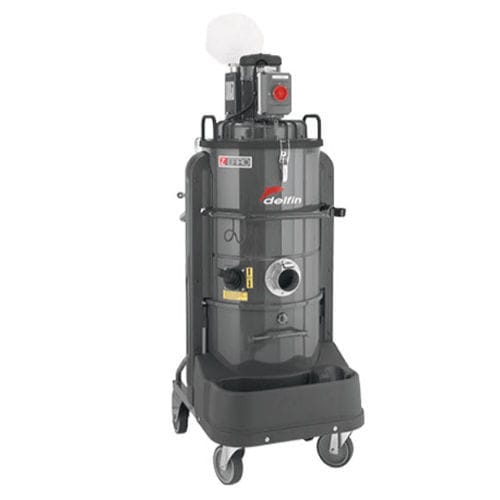 Aspirador para a indústria farmacêutica - ZEFIRO 75 - DELFIN - compacto / com sistema de filtragem / automático