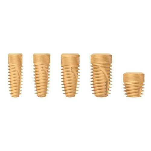 Implante dentário cilíndrico - Permedica Orthopaedics - em titânio / cônico / reto