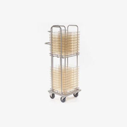 Carrinho hospitalar - 5113757 - Zoonlab GmbH - para jaulas de animais / de transporte / de acondicionamento