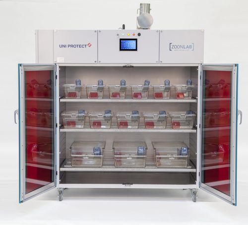 Câmara de teste climática - UNIPROTECT NG - Zoonlab GmbH - de umidade / de laboratório / para pesquisa com animais